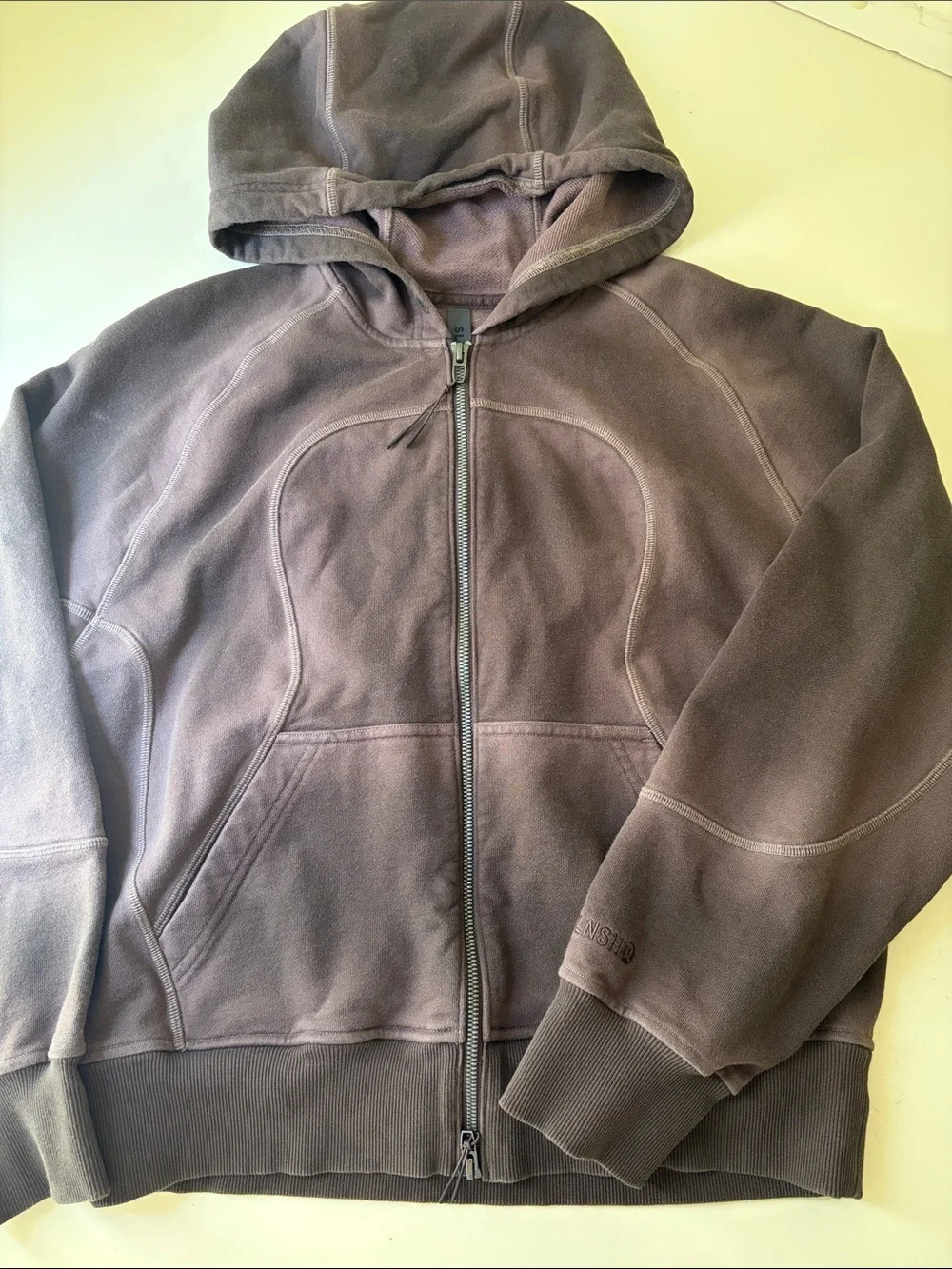 Lululemon Faded French Terry Full Zip Hoodie SLNSH Collection
